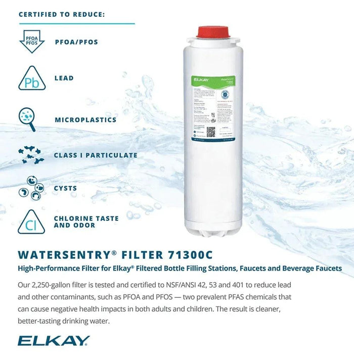 Elkay LZSTL8WSSP-PF Stainless Steel Enhanced Bottle Filler with Bi-Level ADA Cooler – Refrigerated - The Fountain Direct