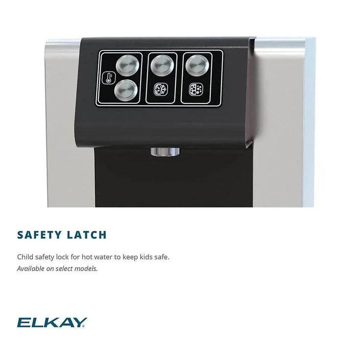 Elkay DSBSH130UVPC Water Dispenser – Hot, Filtered, Refrigerated, Sparkling, Countertop - The Fountain Direct