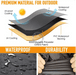 NW Showers Insulated Protective Cover for Freestanding Outdoor Showers – Fits All NW Showers Models - The Fountain Direct