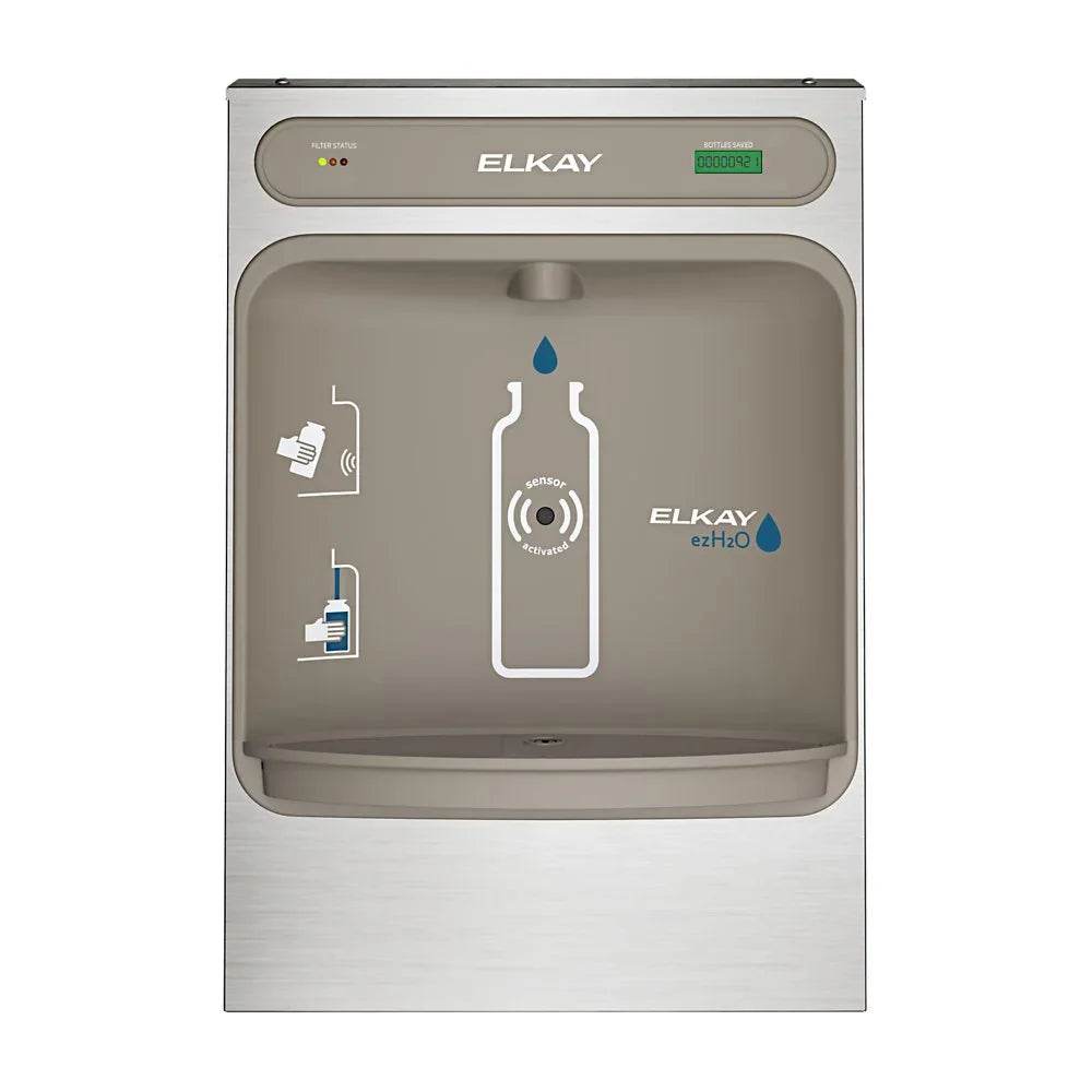 Elkay LZWSSM EZH2O® Surface Mount Bottle Filling Station – Non-Refrigerated, Sensor-Activated - The Fountain Direct 