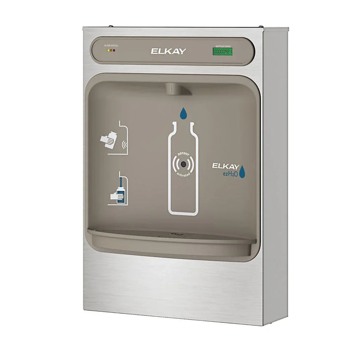Elkay LZWSSM EZH2O® Surface Mount Bottle Filling Station – Non-Refrigerated, Sensor-Activated