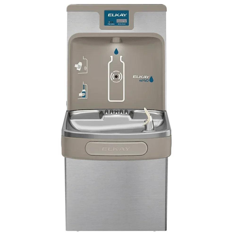 Elkay LZS8WSLP ezH2O® Bottle Filling Station & Single ADA Cooler – Filtered, Refrigerated - The Fountain Direct