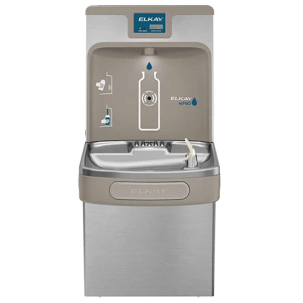 Elkay LZS8WSLP ezH2O® Bottle Filling Station & Single ADA Cooler – Filtered, Refrigerated - The Fountain Direct 
