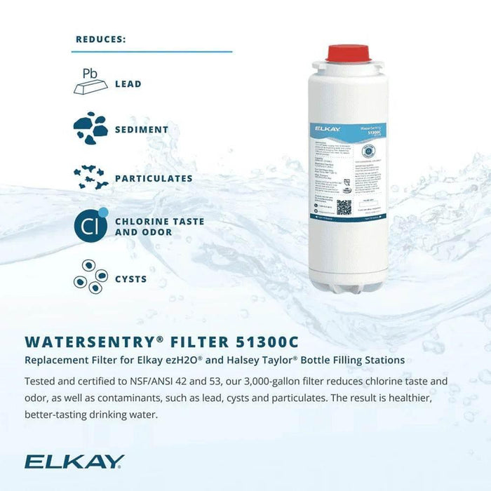 Elkay LZSTL8WSLK eZH2O Light Gray ezH2O Bottle Filling Station with Versatile Bi-Level ADA Cooler - The Fountain Direct