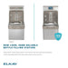 Elkay LZS8WSLP ezH2O® Bottle Filling Station & Single ADA Cooler – Filtered, Refrigerated - The Fountain Direct