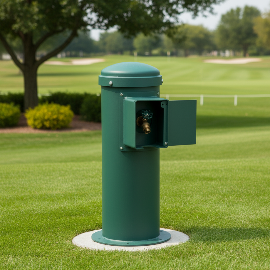 Elkay LK4461YHLHB Yard Hydrant, Jug Filler with Locking Hose Bib - The Fountain Direct 