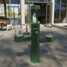 Elkay LK4430BF1UEVG Outdoor ezH2O Tri-Level Pedestal Bottle Filler and Drinking Fountain For Parks - The Fountain Direct