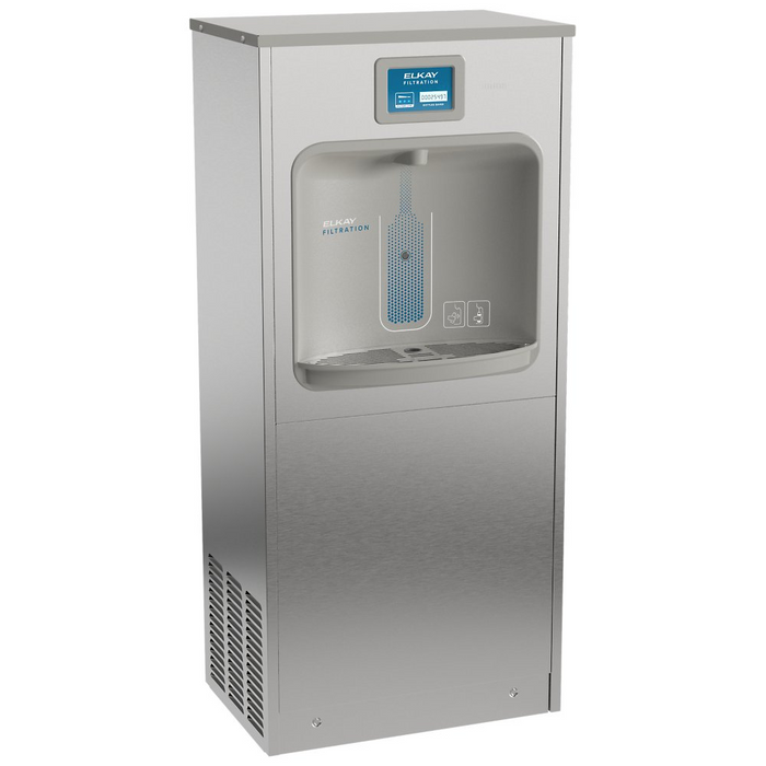 Elkay DSSBF8SP ezH2O® Floor Standing Bottle Filling Station – Filtered & Refrigerated