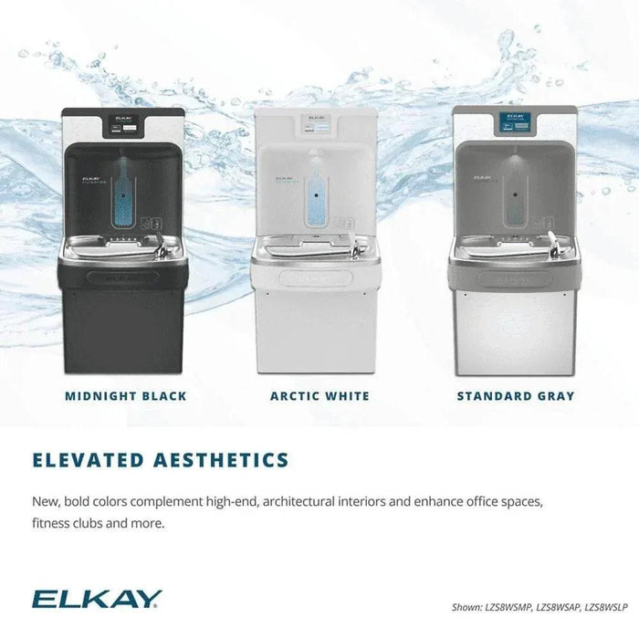Elkay LZSTL8WSLP Enhanced Bottle Filler & Bi-Level ADA Cooler - The Fountain Direct