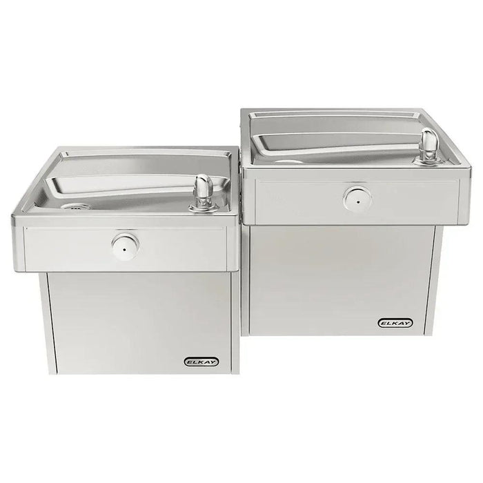 Elkay VRCTLR8SC Bi-Level Wall Mount ADA Cooler – Non-Filtered, Refrigerated - The Fountain Direct