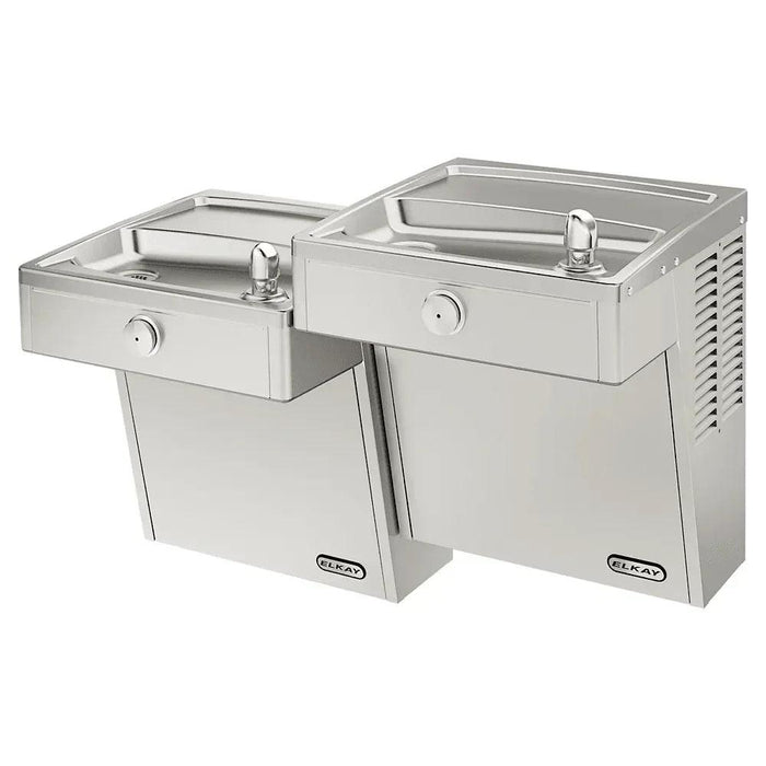 Elkay VRCTLR8SC Bi-Level Wall Mount ADA Cooler – Non-Filtered, Refrigerated - The Fountain Direct