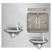 Elkay LZWS-EDFPBM117K Stainless Steel ezH2O Bi-Level Water Drinking Fountain with Bottle Filling Station – Filtered - The Fountain Direct