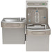 Elkay EZSTL8WSVRLK ezH2O® Bottle Filling Station & Bi-Level ADA Vandal-Resistant Cooler, Non-Filtered Refrigerated - The Fountain Direct