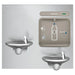 Elkay EZWS-EDFPBM117K Stainless Steel ezH2O Bi-Level SwirlFlo Drinking Fountain with Bottle Filler - The Fountain Direct