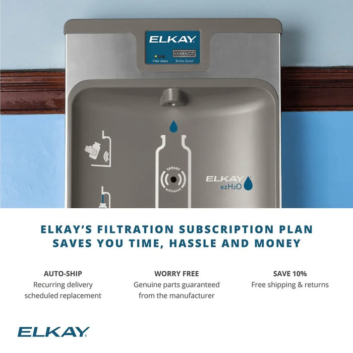Elkay 51300C-3PK WaterSentry® Lead + Microplastics NSF/ANSI Certified Filter (3-Pack) (Bottle Fillers) - The Fountain Direct 