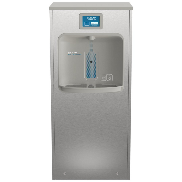 Elkay DSSBF8SP ezH2O® Floor Standing Bottle Filling Station – Filtered & Refrigerated