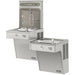Elkay VRCGRNTL8WSK Stainless Steel ezH2O Vandal-Resistant Bottle Filling Station with Bi-Level Cooler - The Fountain Direct