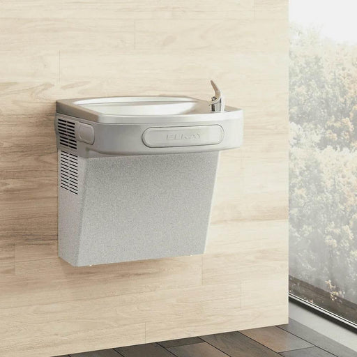 Elkay EZSDL Iconic Wall Mount ADA Drinking Fountain – Light Gray Granite - The Fountain Direct