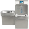 Elkay LZSTL8WSVRLK ezH2O® Bottle Filling Station with Versatile Bi-Level ADA Cooler, Filtered Refrigerated - The Fountain Direct