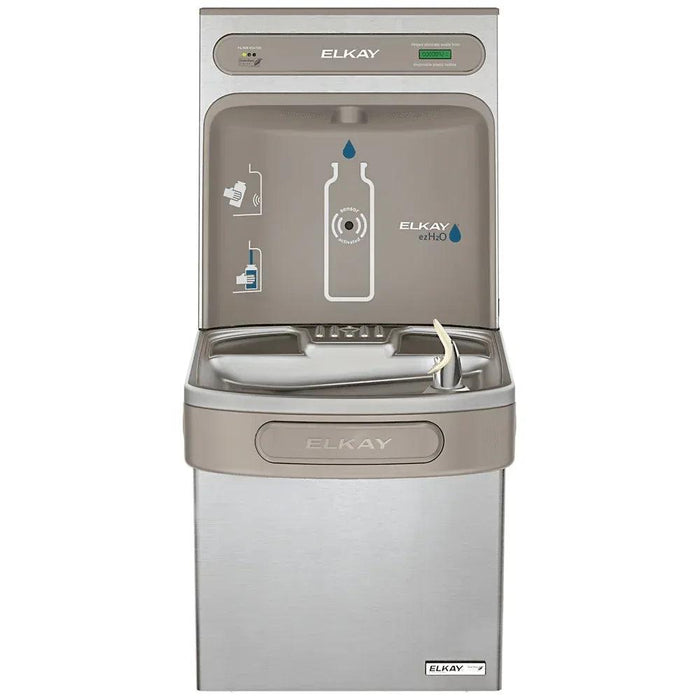 Elkay LZSG8WSSK Bottle Filler & Single ADA Cooler – Filtered, Refrigerated - The Fountain Direct