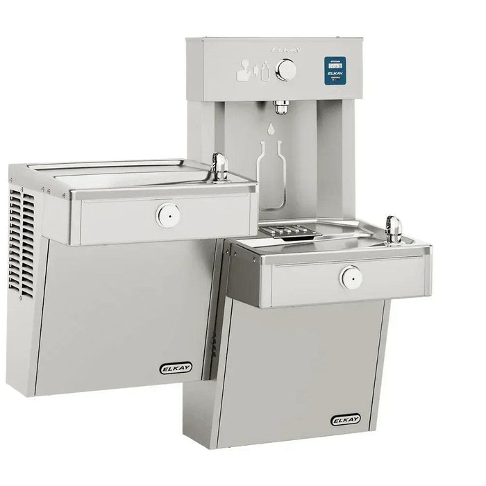 Elkay LVRCTL8WSK SwirlFlo Bottle Filling Station & Bi-Level Drinking Fountain – Filtered - The Fountain Direct