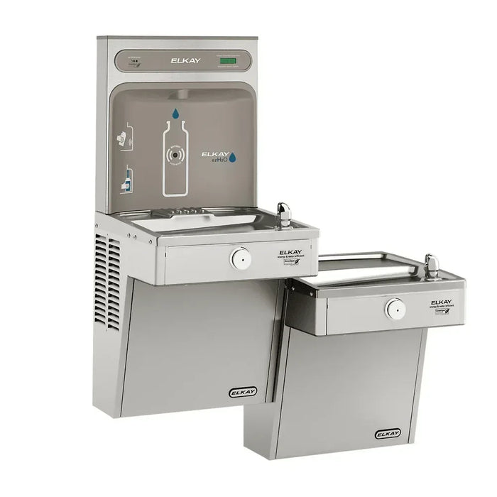 Elkay LVRCGRNTL8WSK Touchless Bottle Filler Station & ADA Drinking Fountain – Filtered - The Fountain Direct