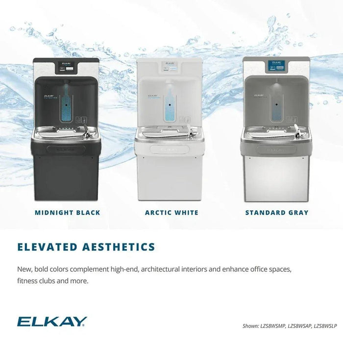 Elkay LZS8WSLK Bottle Filling Station & Single ADA Cooler – Filtered, Refrigerated, Touchless - The Fountain Direct