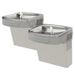 Elkay EZSTLDDLC Wall Mount Bi-Level ADA Cooler – Light Gray Granite, Non-Refrigerated - The Fountain Direct 