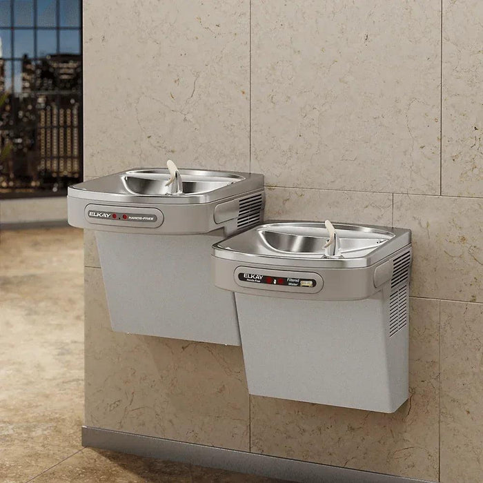 Elkay EZOOSTL8LC Bi-Level ADA Cooler – Hands-Free, Non-Filtered, Refrigerated - The Fountain Direct