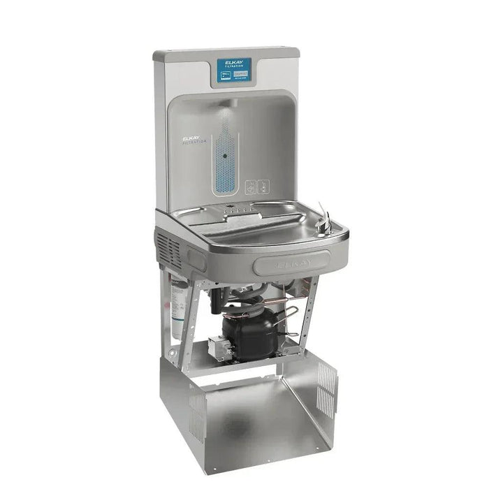 Elkay LZS8WSSP Enhanced Bottle Filler & Single ADA Cooler – Filtered, Refrigerated - The Fountain Direct
