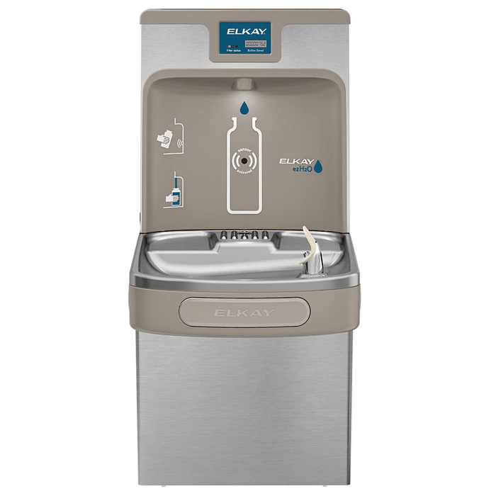 Elkay LZSG8WSSK Bottle Filler & Single ADA Cooler – Filtered, Refrigerated