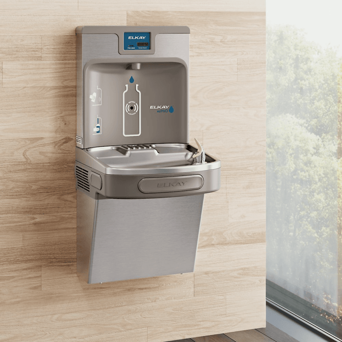 Elkay LZSG8WSSK Bottle Filler & Single ADA Cooler – Filtered, Refrigerated