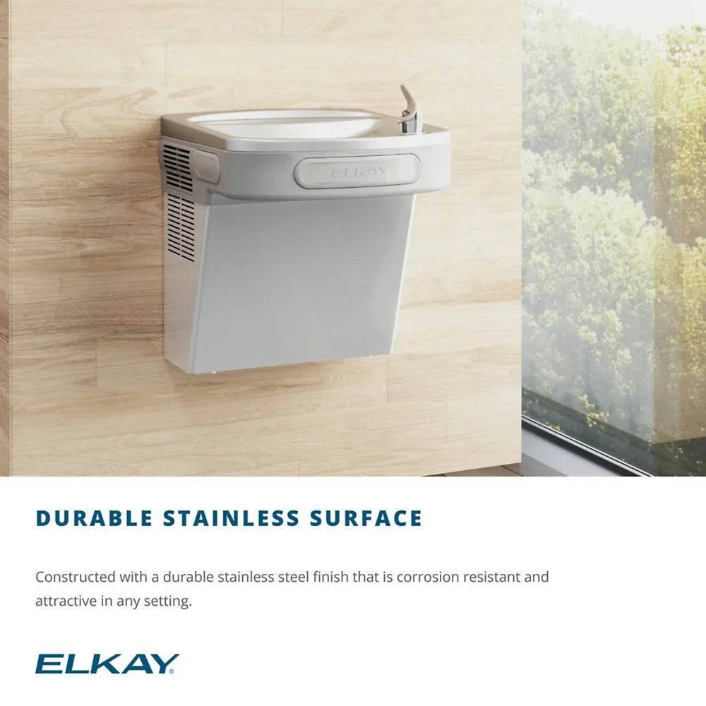 Elkay EZSTL8SC Versatile Wall-Mount Bi-Level ADA Cooler | Non-Filtered Refrigerated - The Fountain Direct 