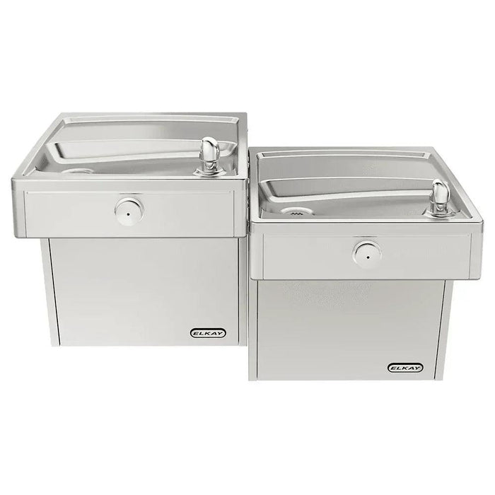 Elkay VRCTL8SC Bi-Level Wall Mount Cooler – Vandal Resistant, Refrigerated - The Fountain Direct