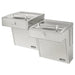 Elkay VRCTL8SC Bi-Level Wall Mount Cooler – Vandal Resistant, Refrigerated - The Fountain Direct