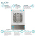 Elkay LBWDC00WHC Liv Pro In-Wall Filtered Water Dispenser – Non-Refrigerated, Hands-Free - The Fountain Direct