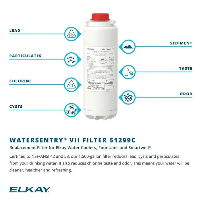 Elkay EZOOSTL8LC Bi-Level ADA Cooler – Hands-Free, Non-Filtered, Refrigerated - The Fountain Direct