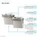 Elkay EZOOSTL8LC Bi-Level ADA Cooler – Hands-Free, Non-Filtered, Refrigerated - The Fountain Direct