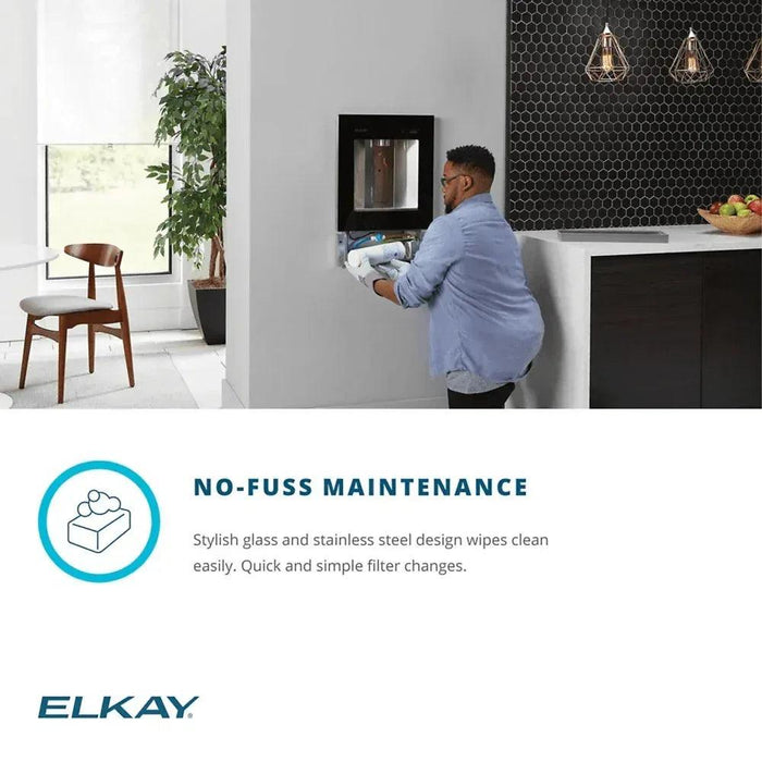 Elkay LBWDC00WHC Liv Pro In-Wall Filtered Water Dispenser – Non-Refrigerated, Hands-Free - The Fountain Direct