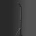 Magnus Black Freestanding Stainless Steel Outdoor Shower Panel with Foot Shower – Brushed Finish - The Fountain Direct 