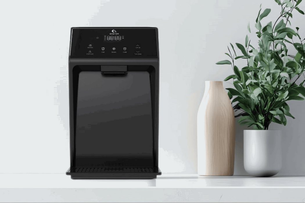Avalon A9-1 Countertop Bottleless Water Cooler Dispenser – Hot, Cold & Cool Water with UV Self-Cleaning - The Fountain Direct
