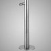 Magnus Outdoor Pool Shower Tower with Foot Shower – Freestanding 316 Stainless Steel Design - The Fountain Direct 