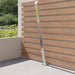 Magnus Freestanding Outdoor Shower Tower with Foot Rinse – Stainless Steel Poolside Panel - The Fountain Direct 