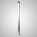 Magnus Poolside Outdoor Shower with Foot Shower – Premium 316 Stainless Steel Freestanding Tower - The Fountain Direct