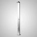 Magnus Poolside Outdoor Shower with Foot Shower – Premium 316 Stainless Steel Freestanding Tower - The Fountain Direct 