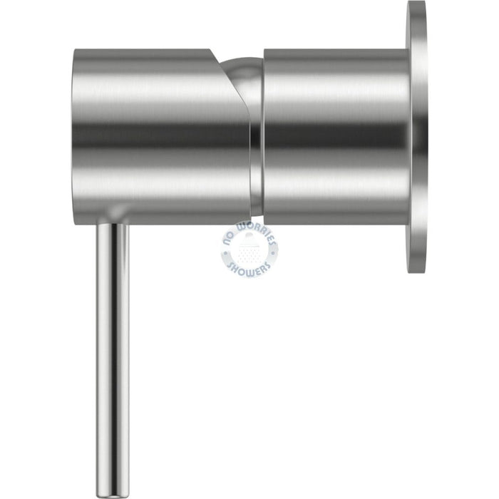 Miami mixer body and wall flange in brushed 316L marine grade stainless steel