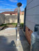 Milan Silver ADA 316L Stainless Steel Outdoor Pool Shower with Rainfall Head, Handheld, and Foot Wash - The Fountain Direct 