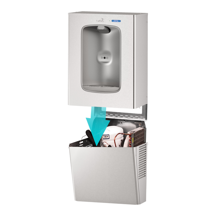 Oasis NNEBFPG Cooler to Bottle Filler Stainless Steel Alcove Conversion Kit (OASIS PG*AC and – Non-Refrigerated