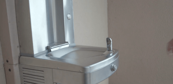Oasis PGVDFMVDBF Outdoor Vandal Resistant, Single Drinking Fountain with Outdoor Mechanical – Non-Refrigerated