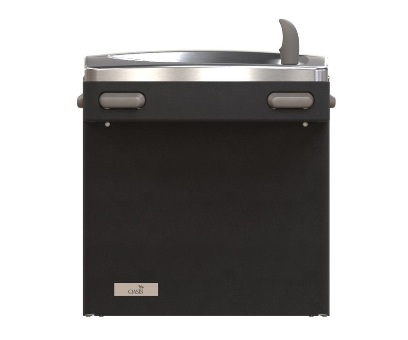 Oasis PG8AC VersaCooler II Single Fountain, Refrigerated, Matte Black Finish – Refrigerated
